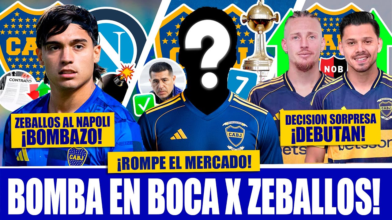 ¡Bomba INESPERADA en Boca x Maher Carrizo! ► 3 CAMBIOS en el 11 vs Newells ► Dato INSOLITO en Boca!