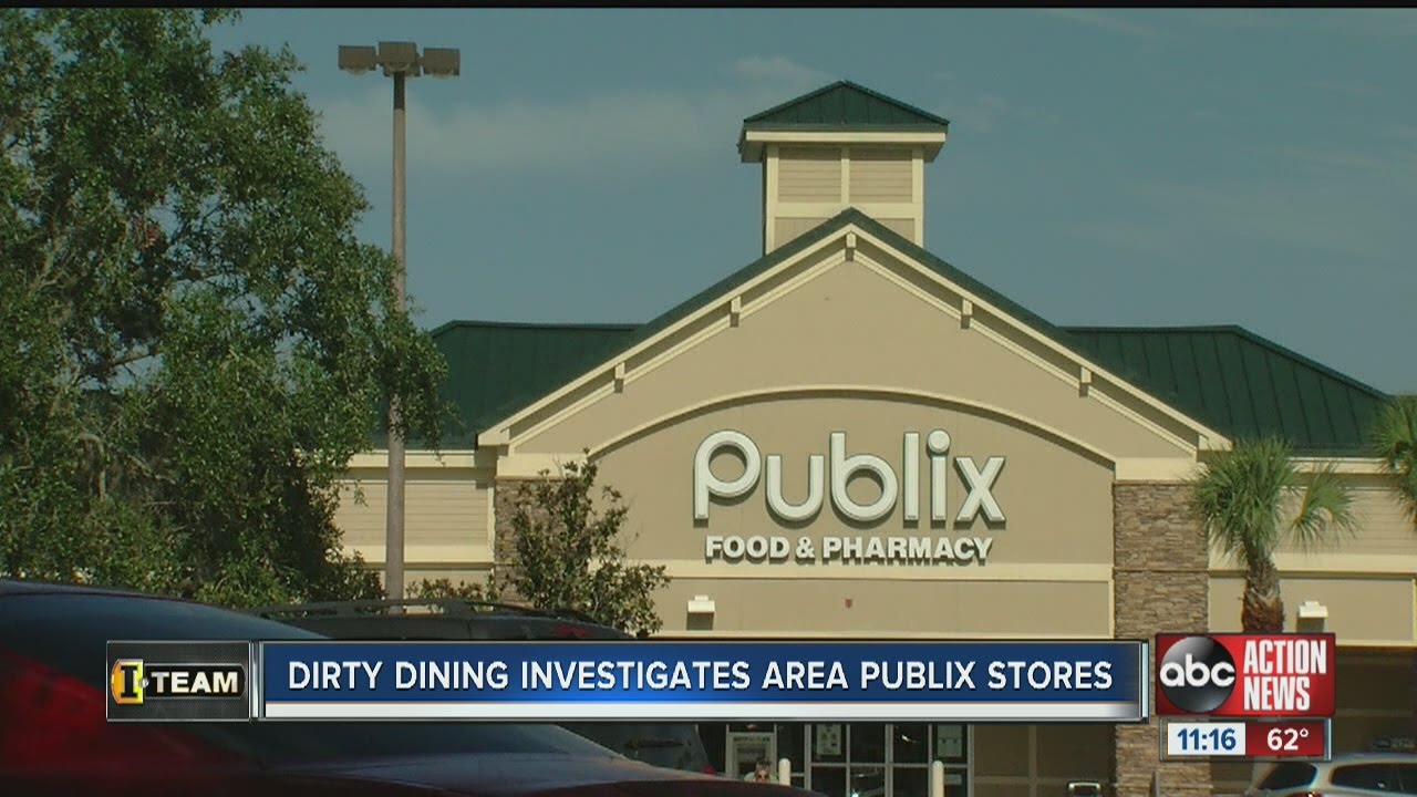 Dirty Dining: 7 Publix Super Markets failed inspections due to rodents or unsafe food temperatures