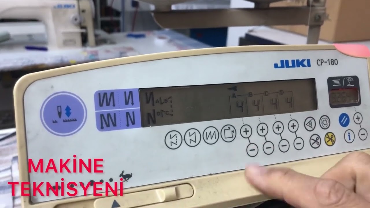 JUKİ ekran kilidi/Juki panel programları kilitle