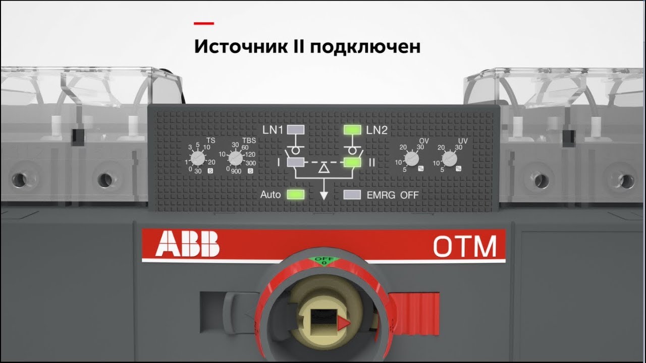 ABB_Compact ATS - Управление и функционал