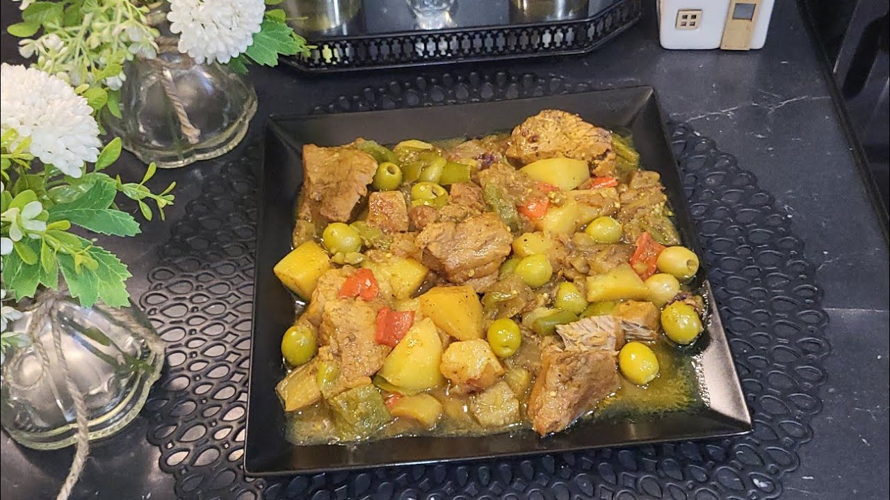 مرقة زعرة تونسية 🇹🇳 في الكوكوط بالبطاطا وباللحم البقري /mar9a za3ra/ 😋👍