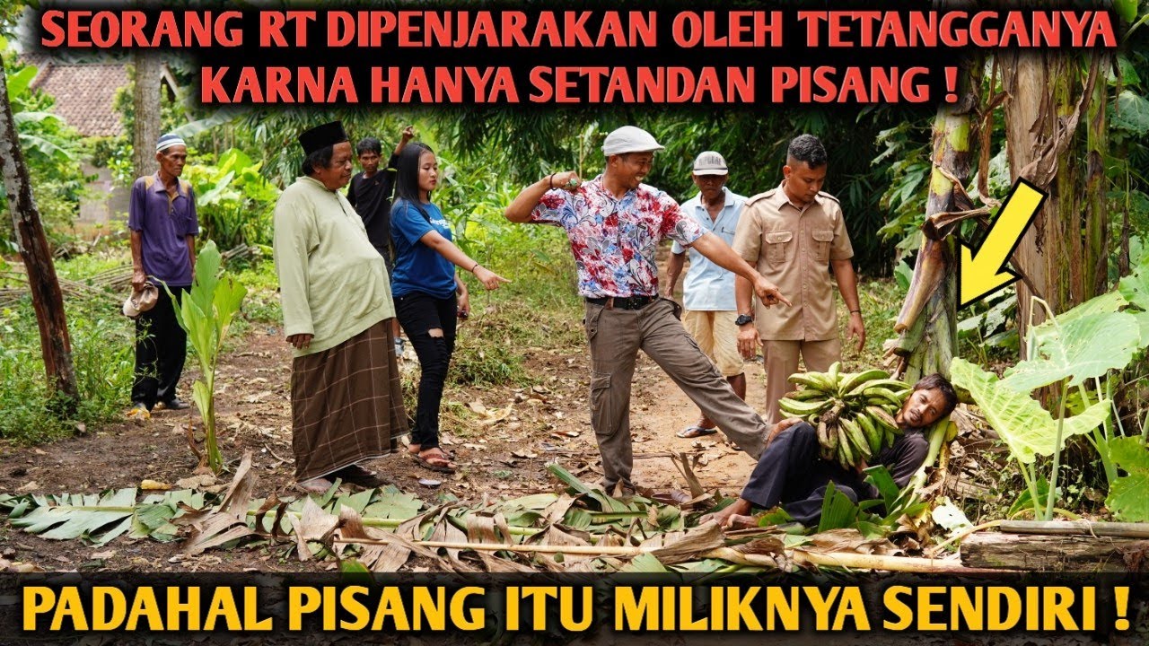 SEORANG RT DIPENJARAKAN WARGA KARNA MENCUR1 PISANG ! PADAHAL PISANG ITU ADALAH MILIKNYA !!