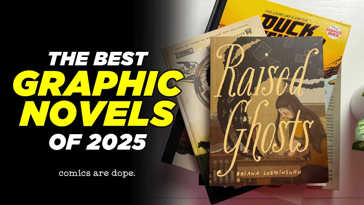 Лучшие оригинальные графические романы 2025 года | Fantagraphics, Stranger Comics и другие!