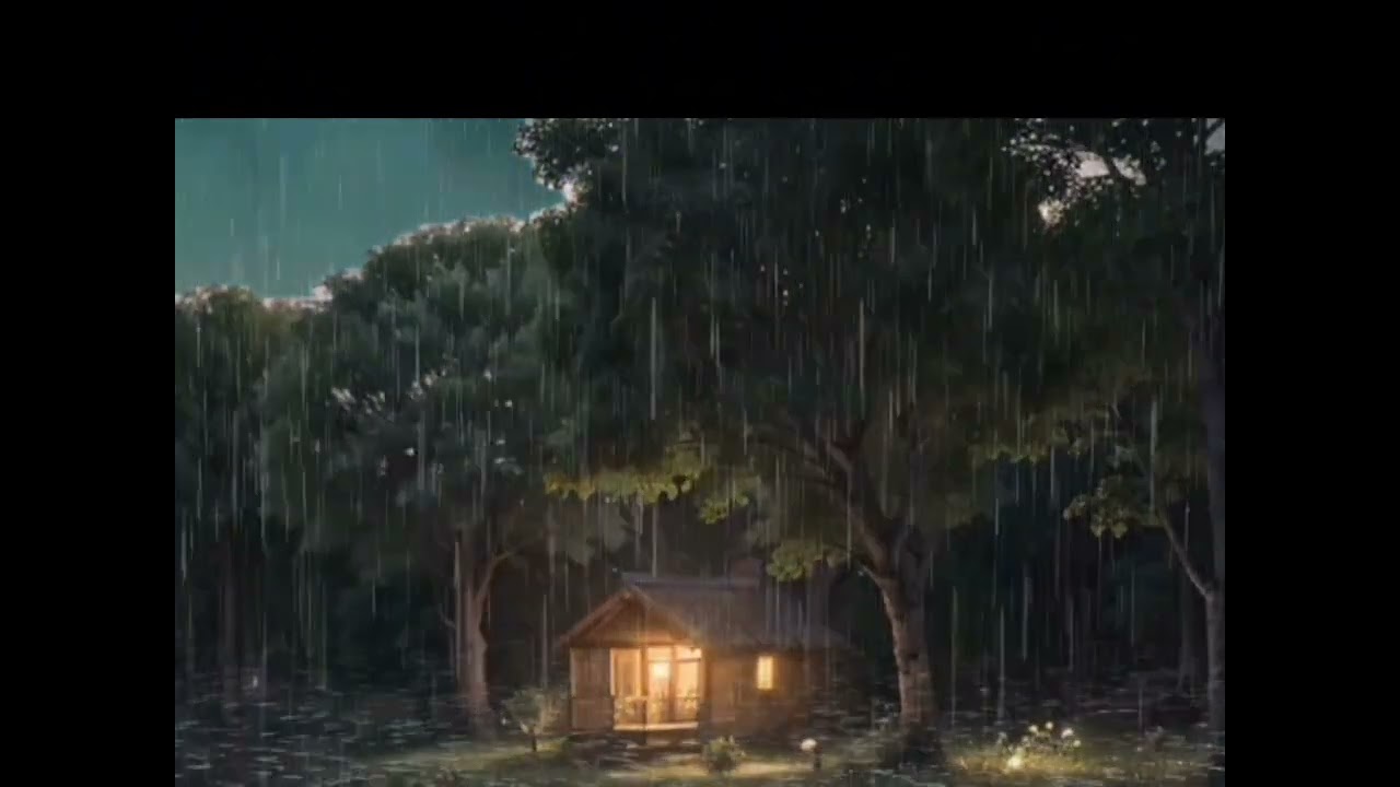 The sound of rain is good for us to sleep #relaxing #rainoundforsleep #rain 