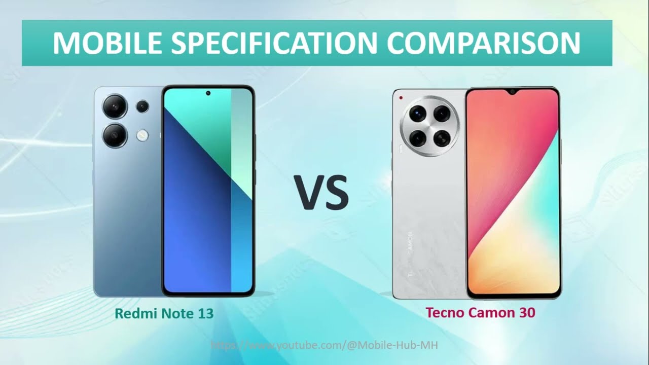 Redmi Note 13 vs Tecno Camon 30 | Full Comparison - Which One Should You Buy ?