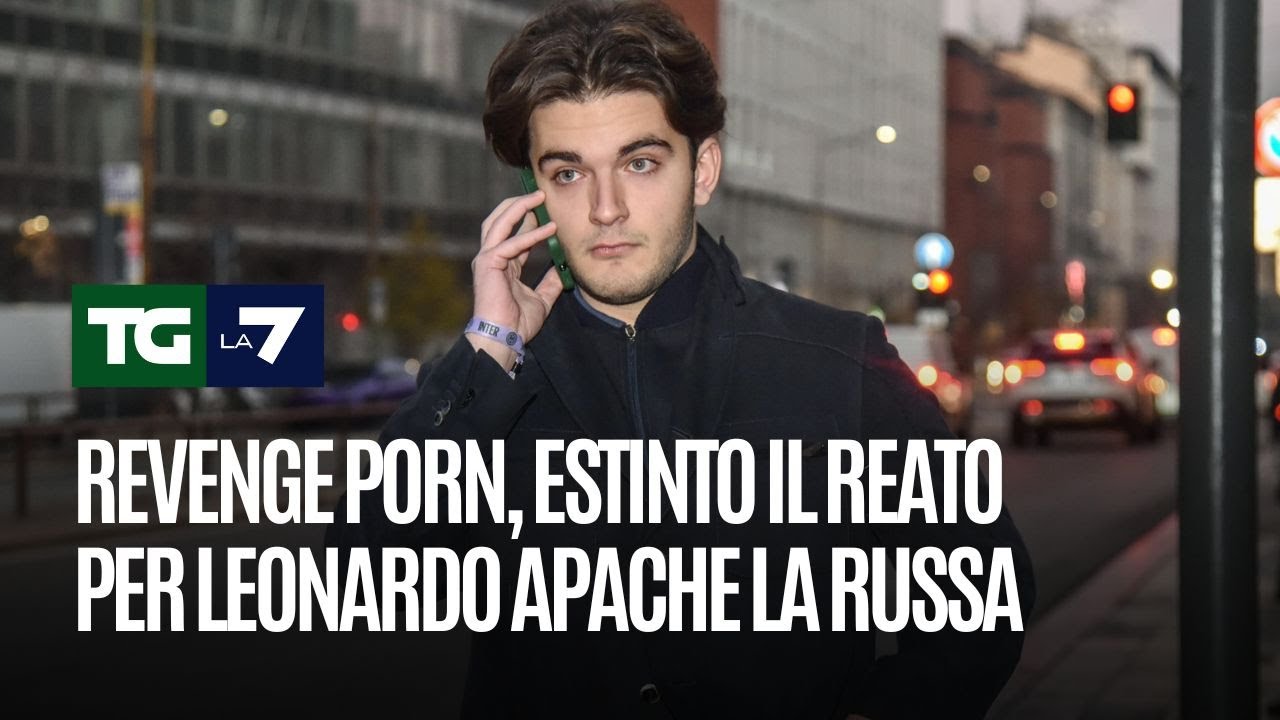 Revenge Porn, estinto il reato per Leonardo Apache La Russa