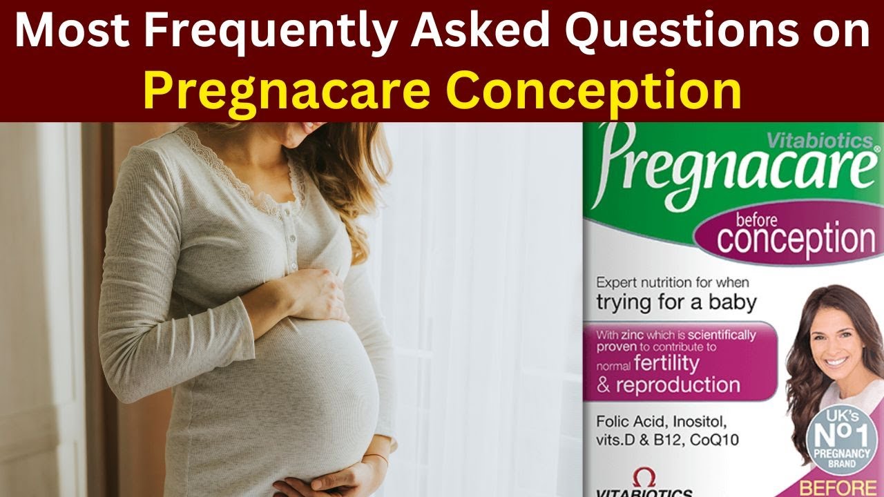Sesja pytań i odpowiedzi na temat poczęcia Pregnacare | Tabletki Pregnacare | #vitabiotics