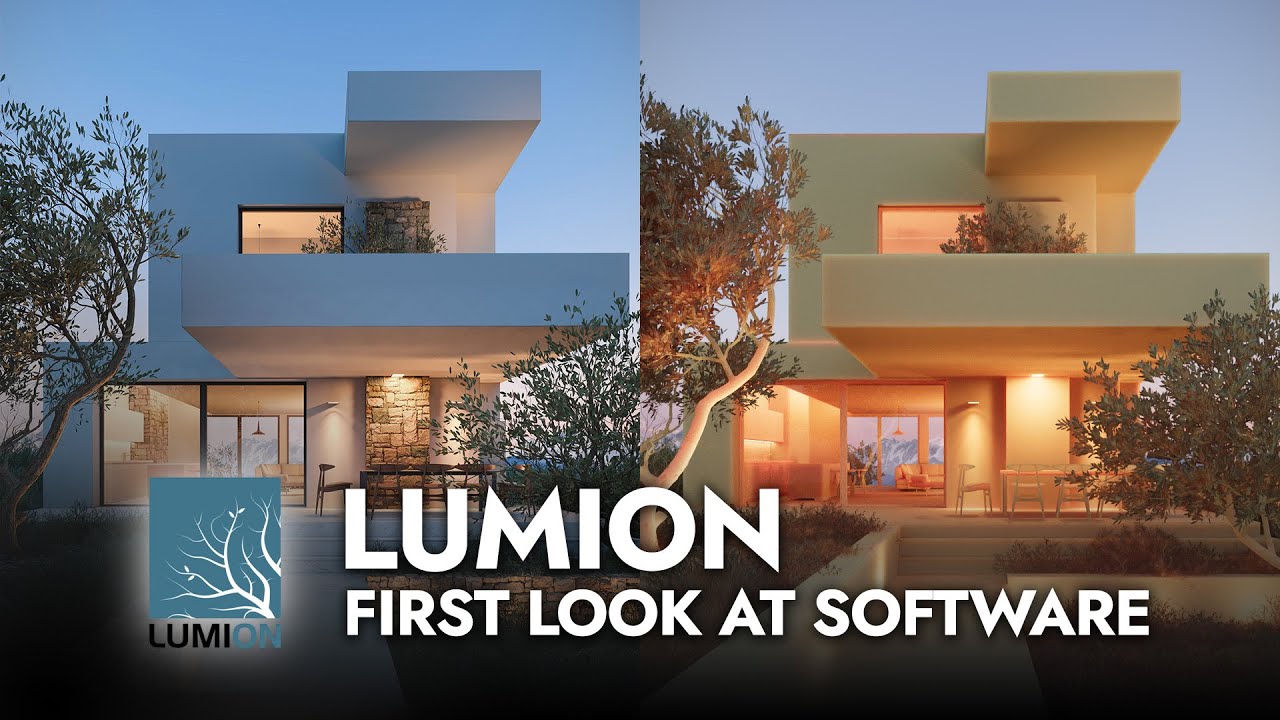 Lumion / Tutorial - First look at the software