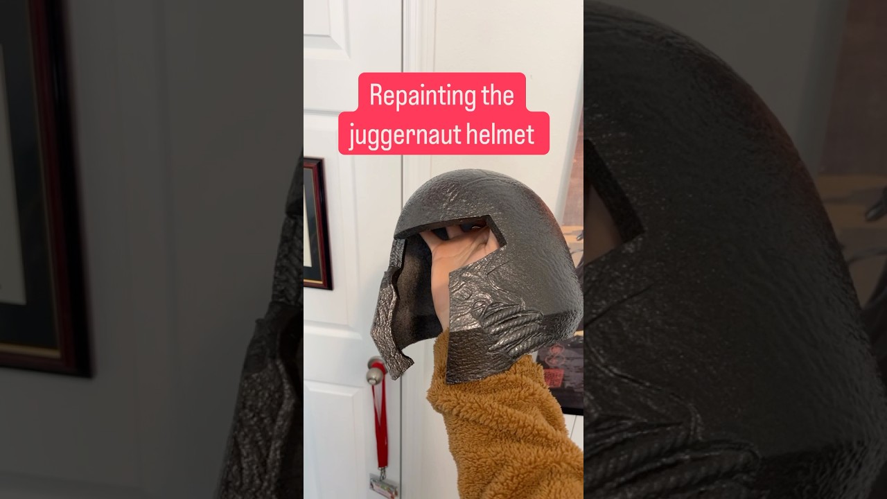 Revamping the juggernaut helmet #3dprinting #stl #marvel #cosplay