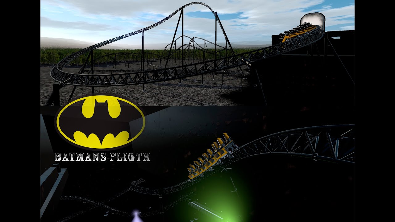 BATMAN'S FLIGTH (Parque warner new roller coaster concept for 2021-2022)