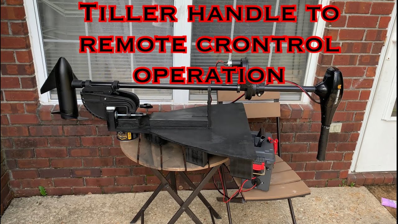 How to make a remote controlled trolling motor - Part 2