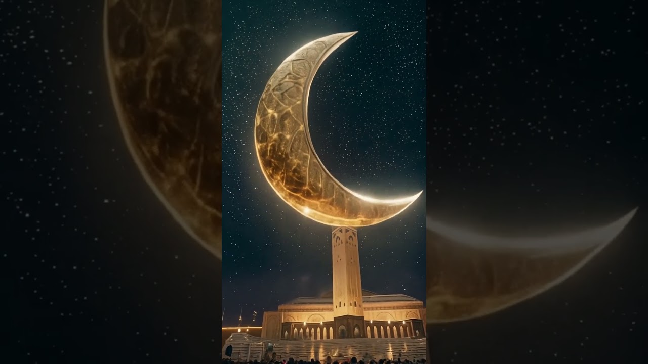 Ramadan Mubarak From Mosque Hassan 2 Casablanca Morocco 🇲🇦