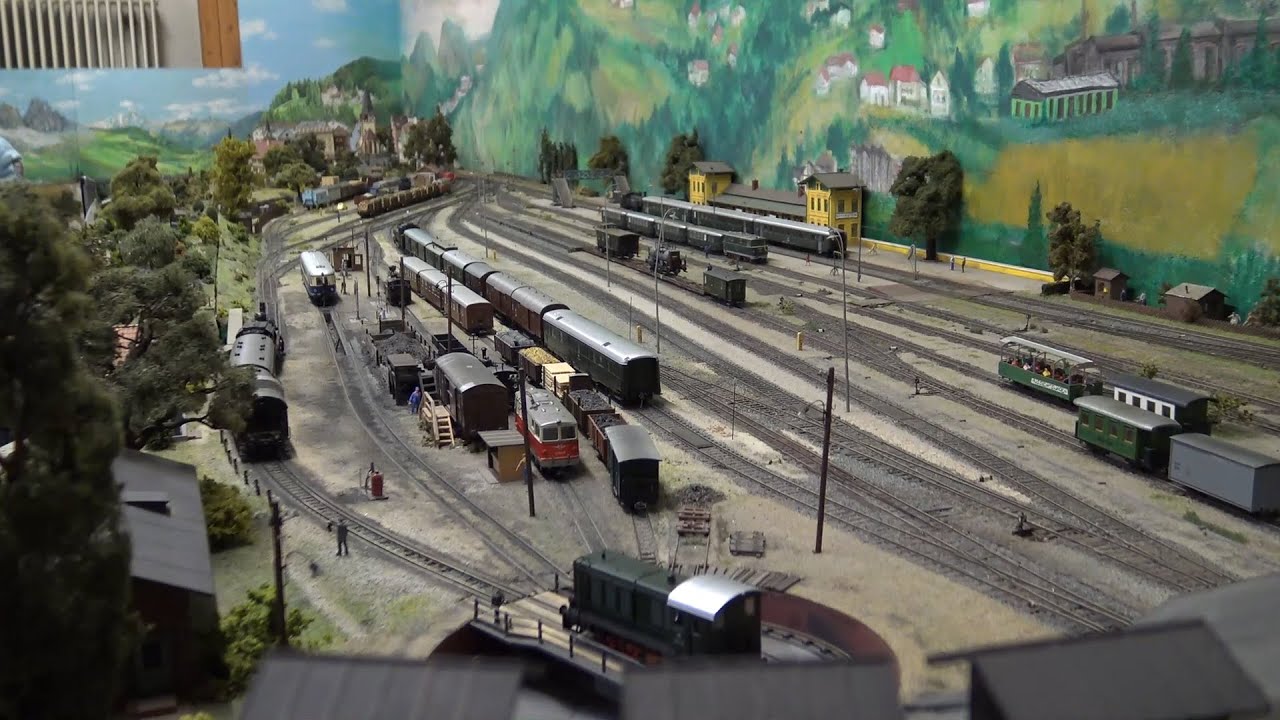 Modellbahn in H0 und H0e des AMV Johnstraße in Wien