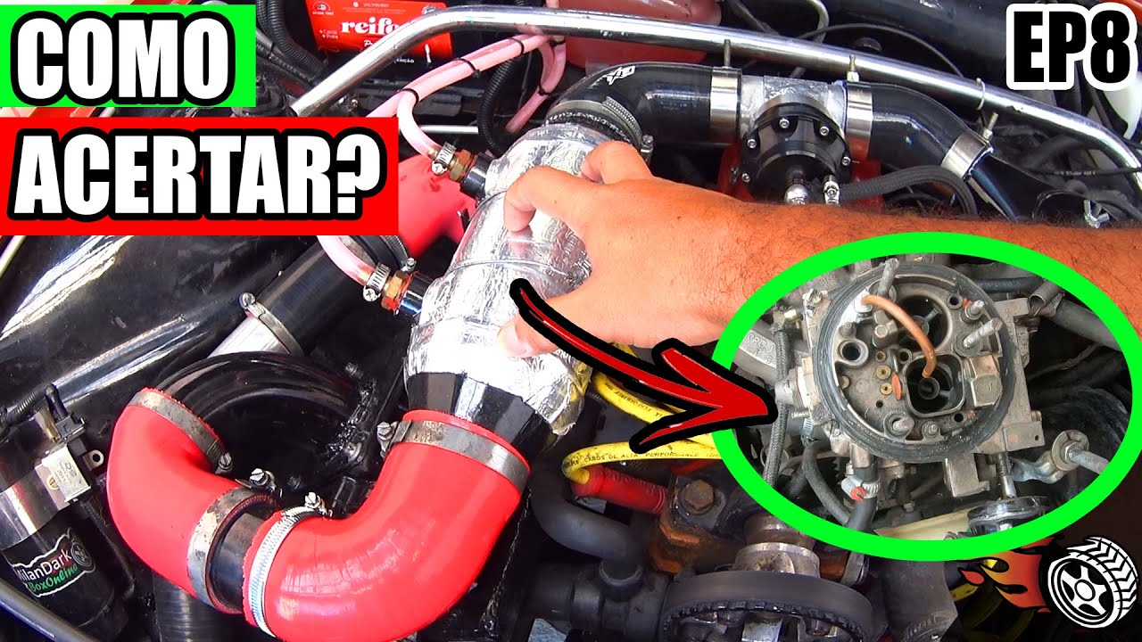 Supercharger e Carburado - Acerto pr&eacute; dinamometro e novos problemas no Chevette - EP8
