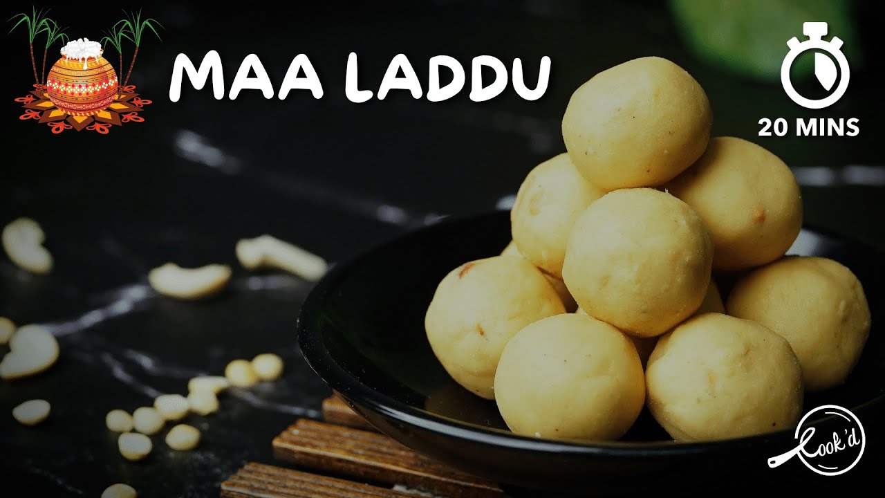 Maa Laddu Recipe | Fried Gram Laddoo | Maladdu | Indian Sweet Recipes | Cookd