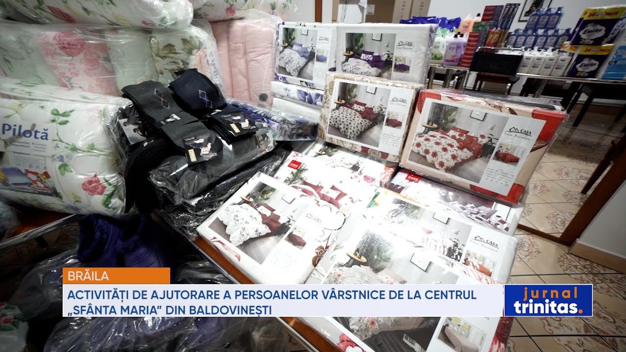 Activităţi de ajutorare a persoanelor v&acirc;rstnice de la Centrul &bdquo;Sf&acirc;nta Maria&rdquo; din Baldovinești