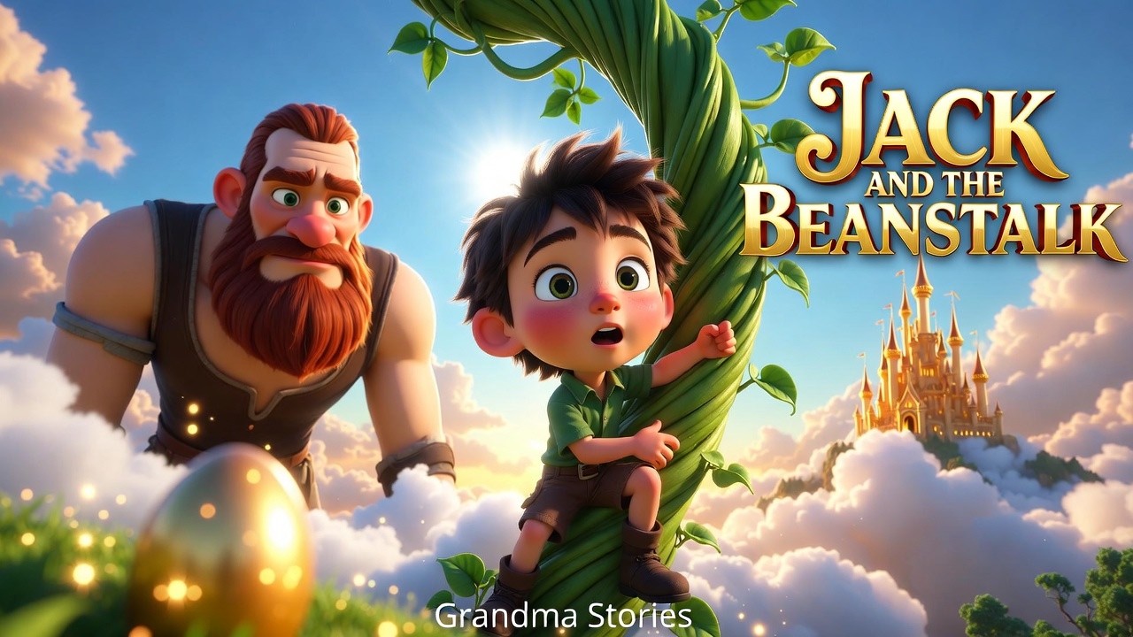 Jack and the Beanstalk 🌿 | Bedtime Story for Kids | English stories | Grandma Stories