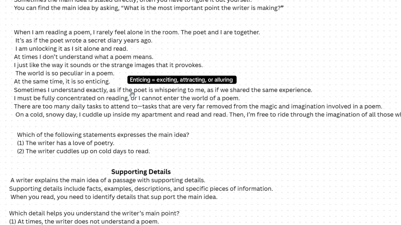 GED RLA introduction & Lesson (1)