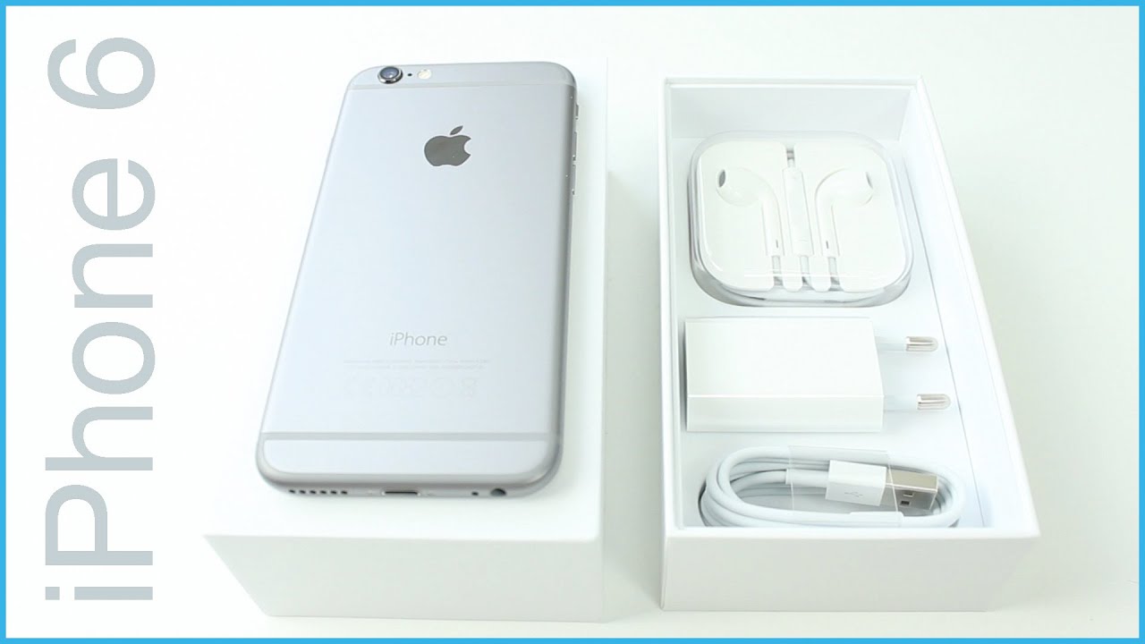 Apple iPhone 6 : Déballage et premier démarrage (Unboxing français)
