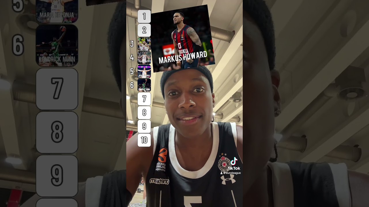 TOP 10 Blind RANKING CHALLENGE with Frank Ntilikina | Partizan