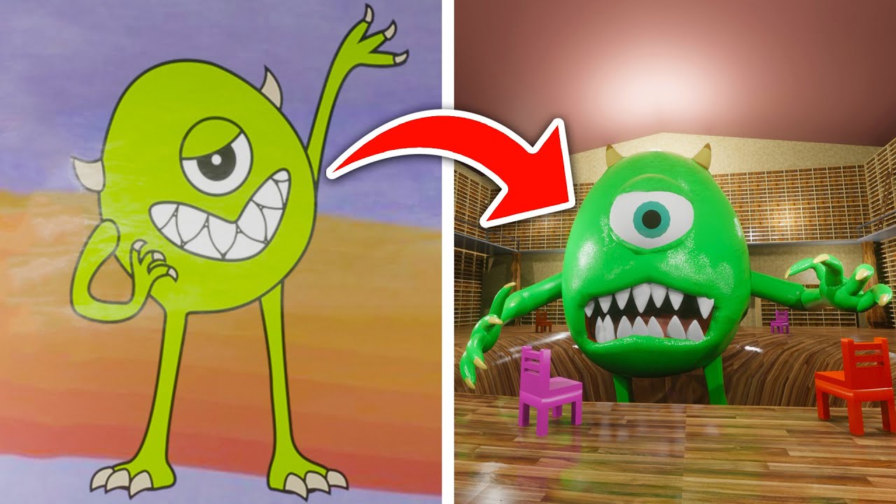Garten of Banban 3 - MIKE WASOWSKI Secret Room + JUMPSCARE (Gameplay #4)