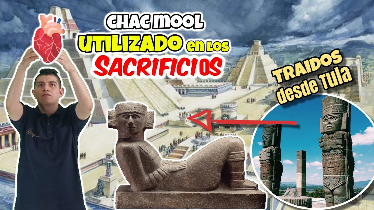 CHAC MOOL / Piedra de Sacrificios / Qué significa / Influencia Tolteca / Historia mexica #Azteca