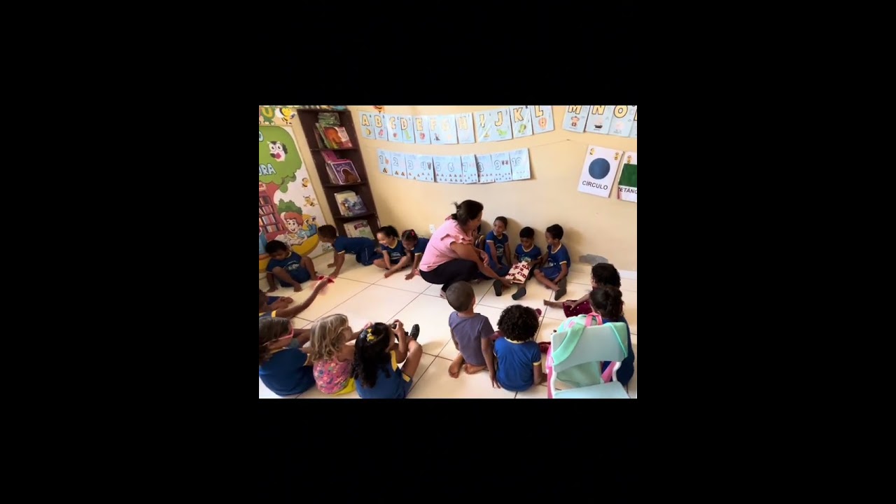 Dinâmica 💖 Me Vejo, Me Reconheço Educa Infantil.