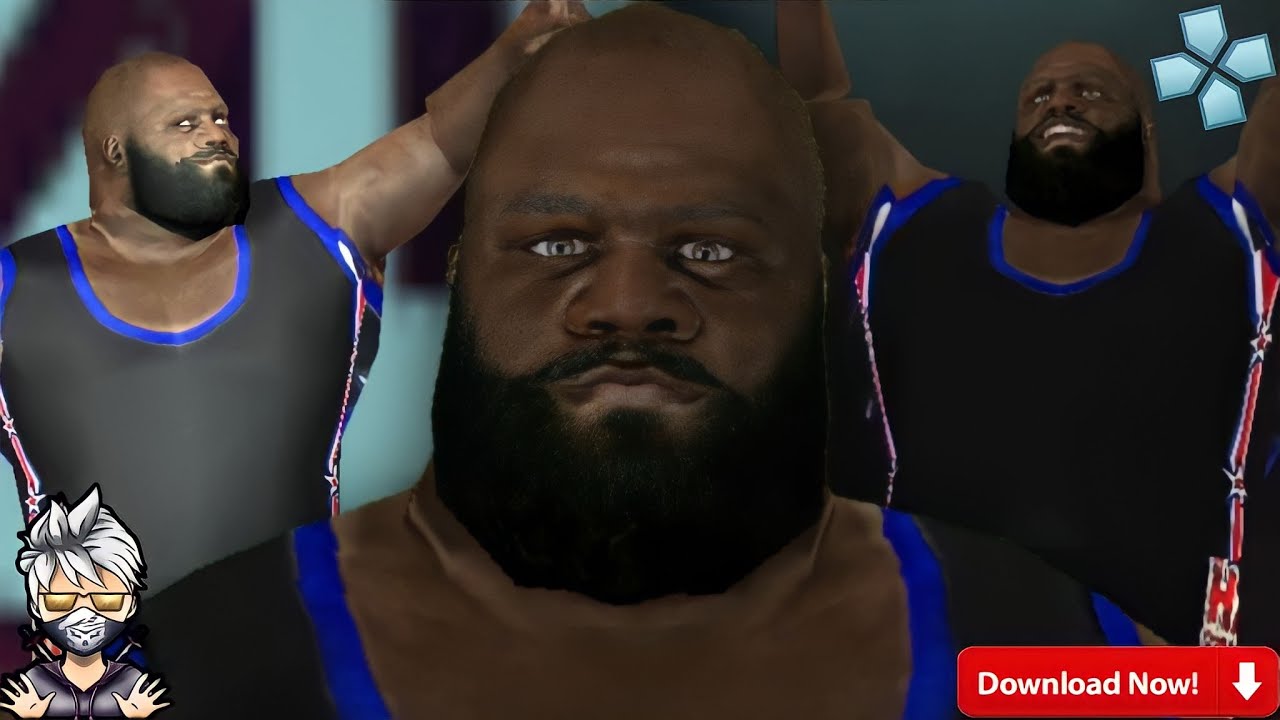 WWE 2K22 PSP: Android/PPSSPP- MARK HENRY 2K16 texture for DON2K21 (DOWNLOAD NOW)