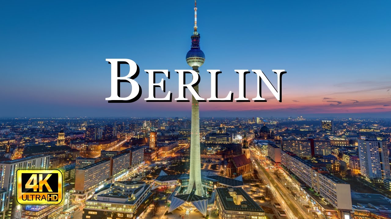Berlin in 4k - Aerial Views of Berlin City 4k Ultra HD