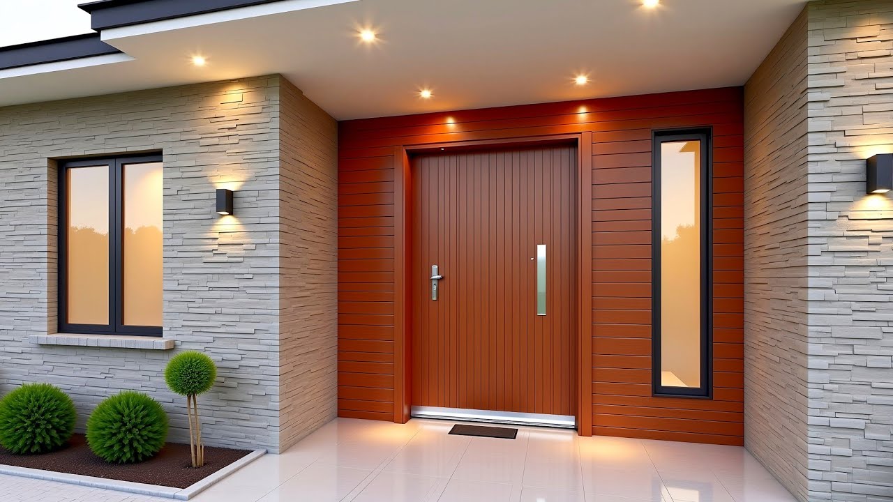 Latest 100 Modern Front Wall Design Ideas 2026 | Best Exterior Wall Cladding & House Facade Trends
