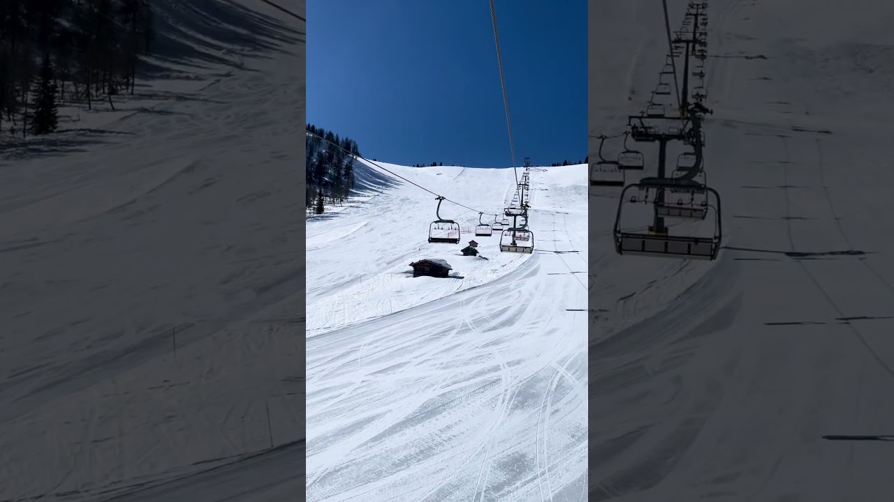 Seggiovia Fertazza al Mattino ☀️ | Piste Perfette & Silenzio