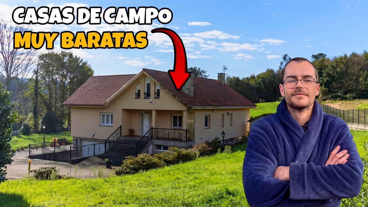 Buscando las mejores casas de campo 🏡 GALICIA tiene muy buenos precios.
