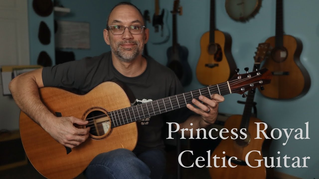 Princess Royal - Celtic harp tune on fingerstyle guitar