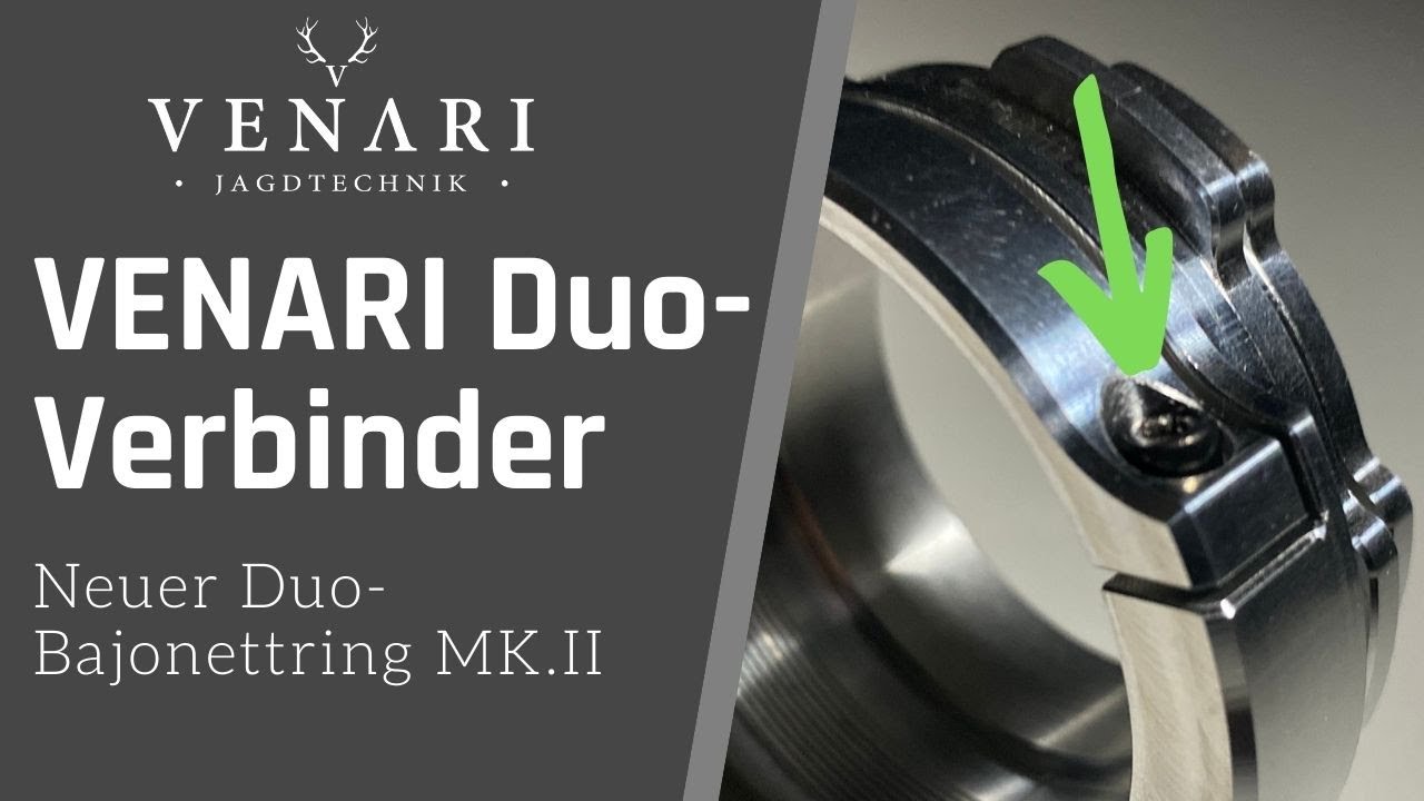 Venari Duo Verbinder Mk. 2 - Modifizierter Duo-Bajonettring