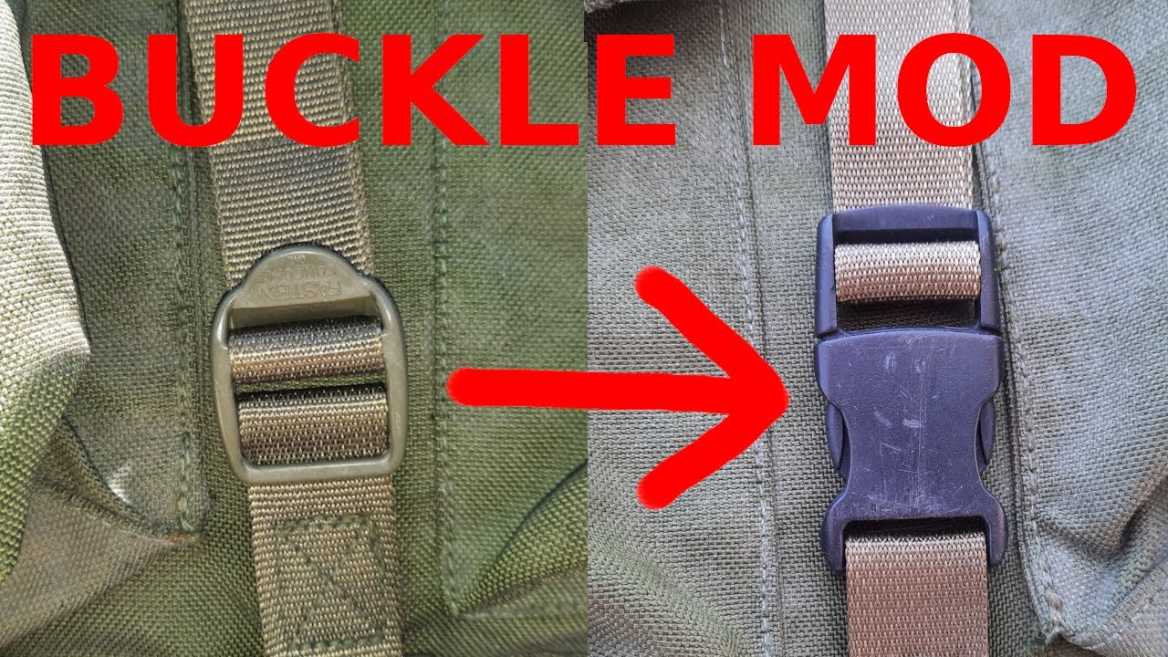 Buckle Mod — установка быстроразъемных пряжек менее чем за минуту.