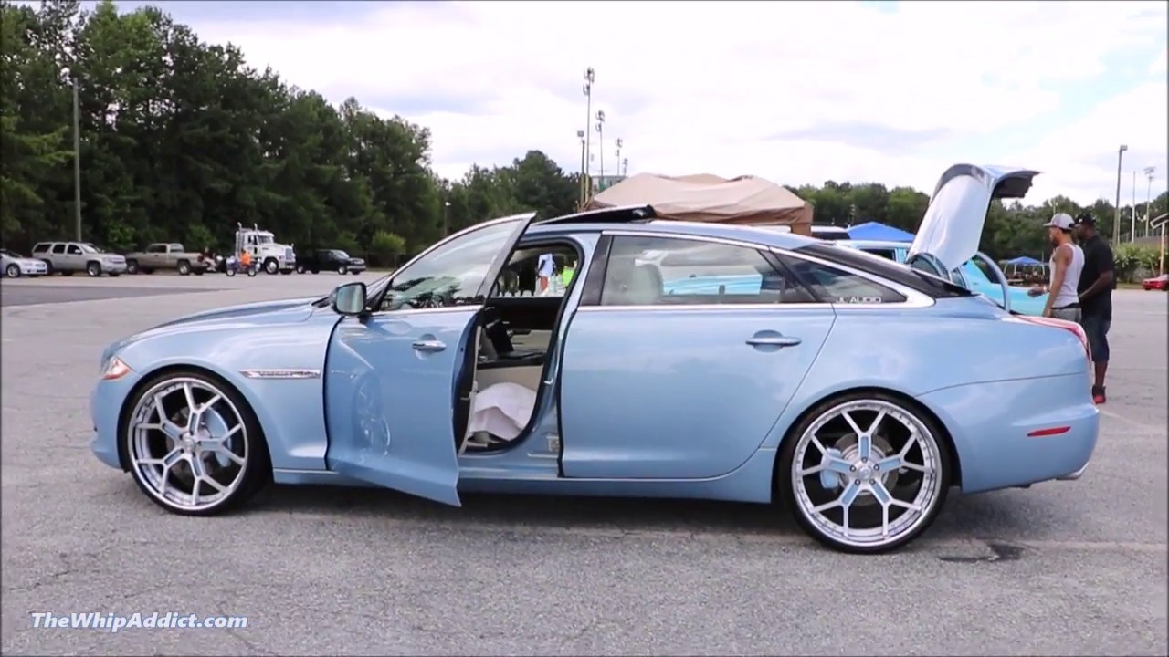 WhipAddict: Jaguar XJL on Forgiato GTR 24s, Electronics, Bottles and Custom Truck