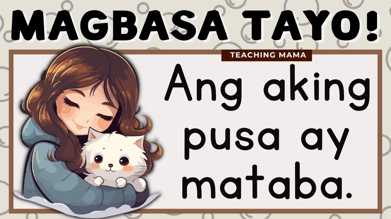 MAGBASA TAYO! | PAGSASANAY SA PAGBASA NG TAGALOG | FOR KINDER & GRADE 1 | TEACHING MAMA