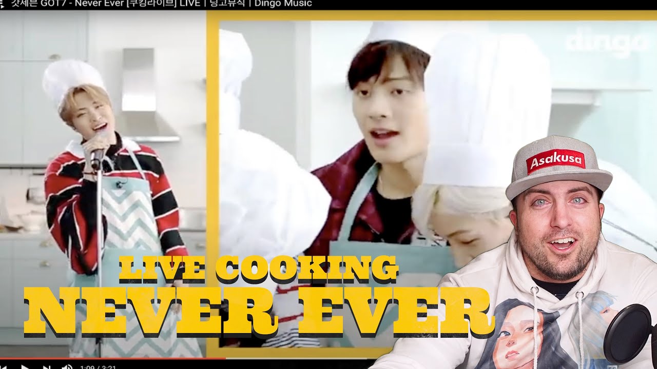 GOT7 Saturday: [Cooking Live] GOT7 - Never Ever