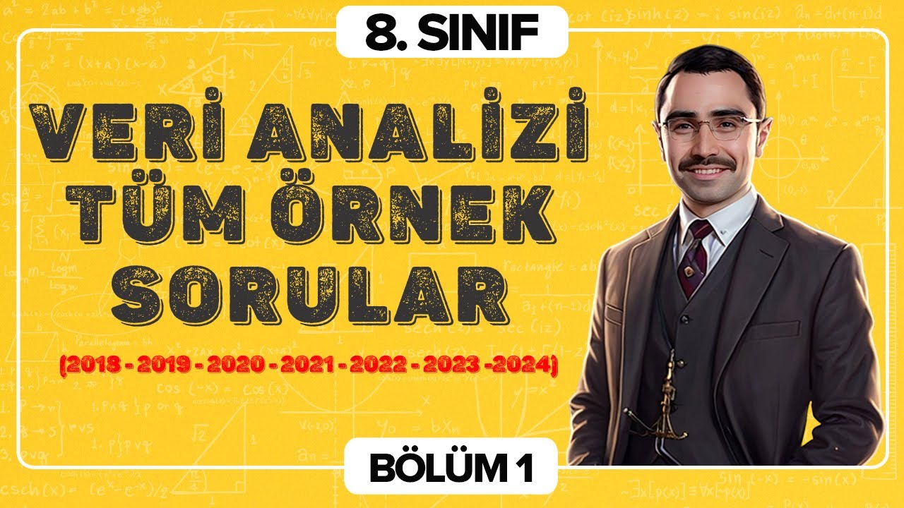 LGS Veri Analizi Tüm Örnek Sorular | 1. Bölüm