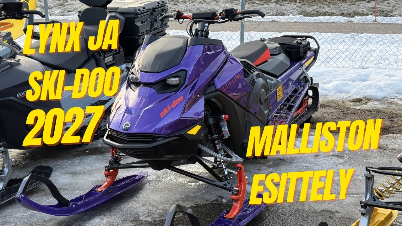 Lynx Ja Ski-Doo 2027 Moottorikelkka Malliston Esittely