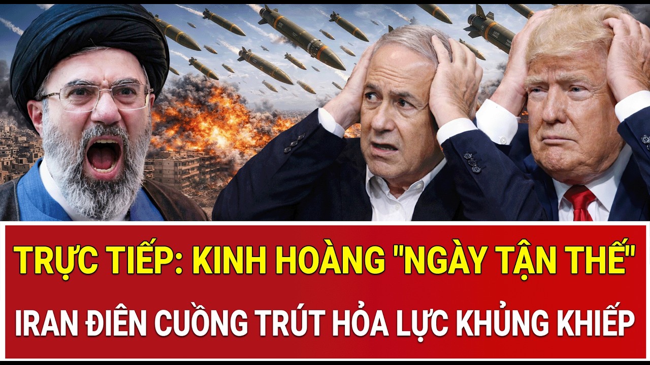 🔴[Trực tiếp] Loạt tàu hàng bị tấn công ở eo biển Hormuz; Trung tá Mỹ nói ông Trump đang hoảng loạn