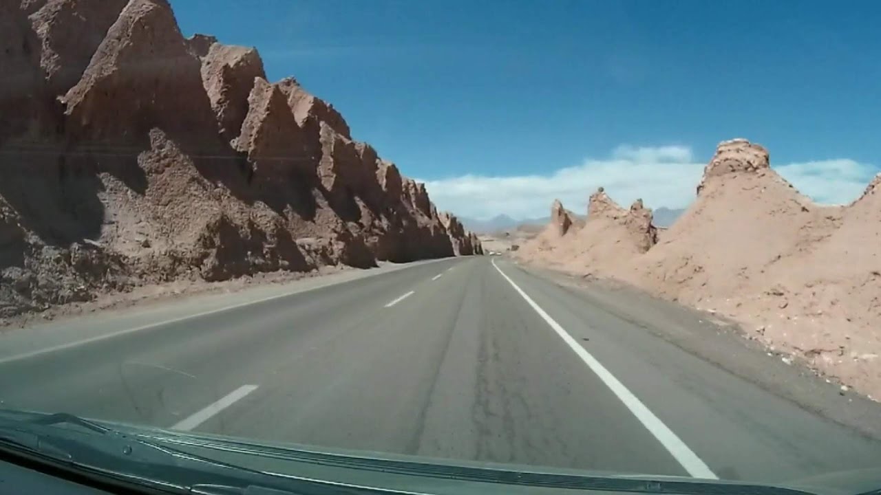 Journey from Calama airport to San Pedro Atacama in Chile