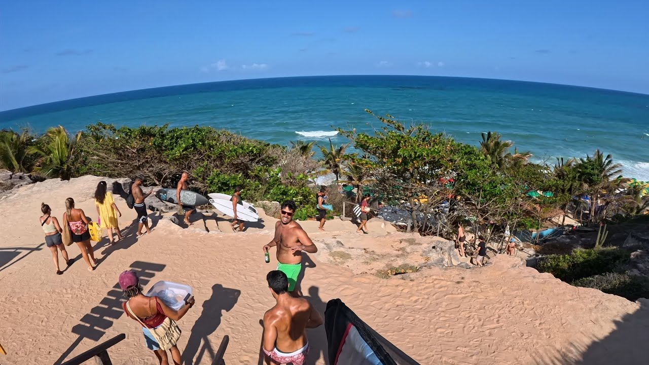 Surf na Praia do Amor Pipa RN 🌊 | Dia de Surf, Chapadão e Lifestyle Brasileiro