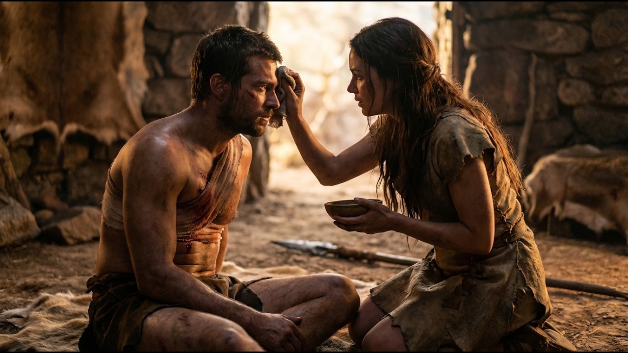 Primal Life 1 Million Years Ago: He Took a Spear for Her — She Washed the Blood from His Chest