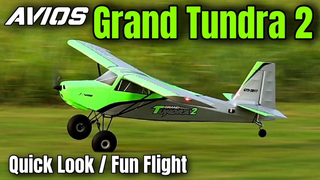 Avios Grand Tundra 2 1700 мм PNF - Модель AV8R: быстрый обзор/развлекательный полёт