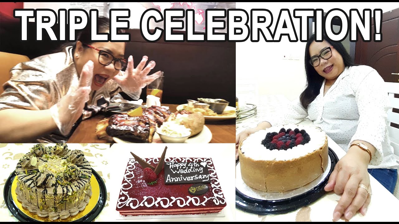 Triple Celebration! Celebrate With Us