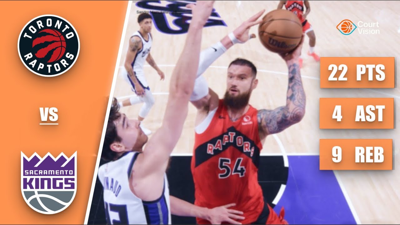 Sandro Mamukelashvili - 22 Points, 9 Rebounds, 4 Assists vs Kings - 2025-26 Regular Season