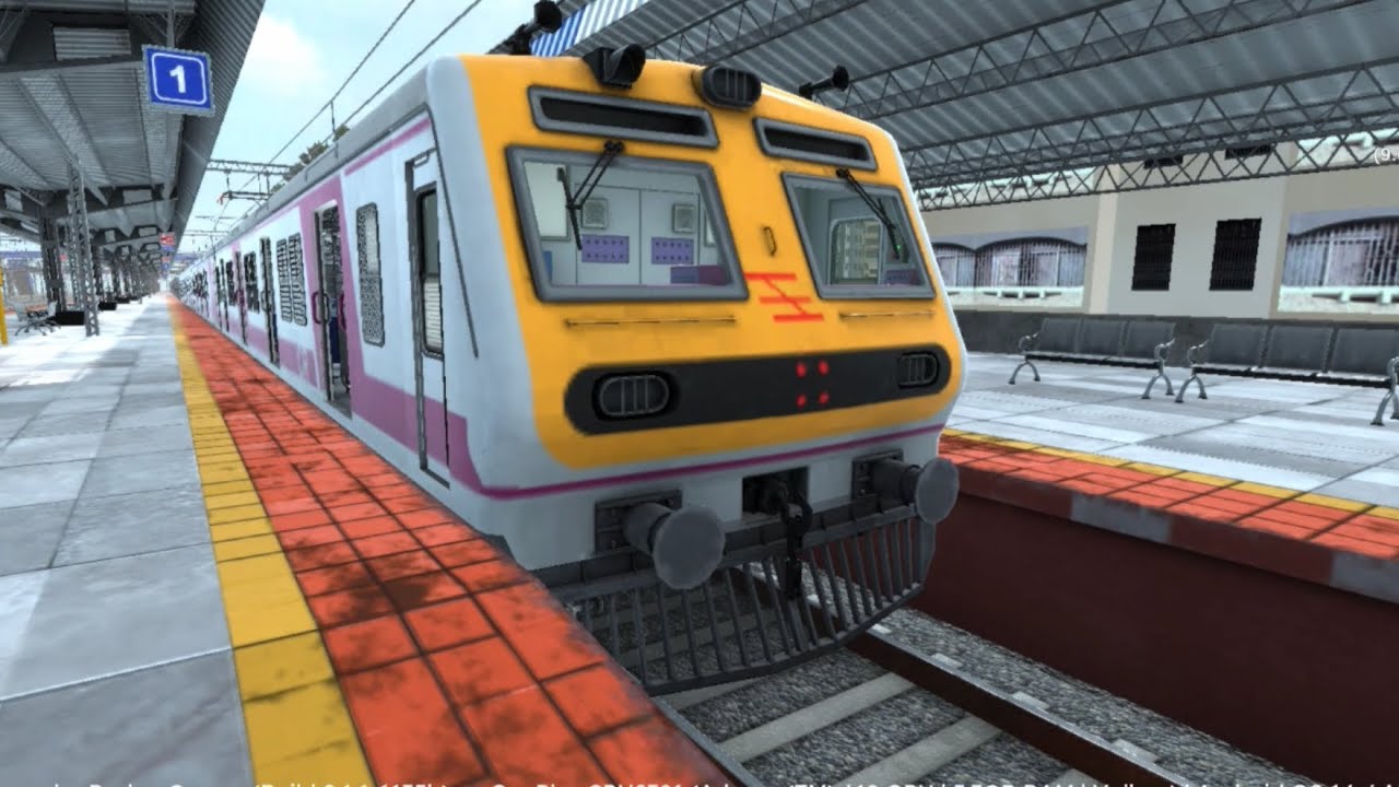 Mumbai local memu passenger train (koper,Kalyan)#train #subscribe #share #railway #localtrain 