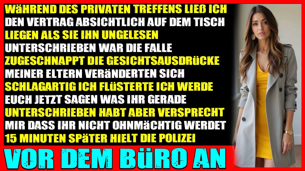 Ich täuschte einen Blackout vor  was meine Eltern danach enthüllten,schockierte mich