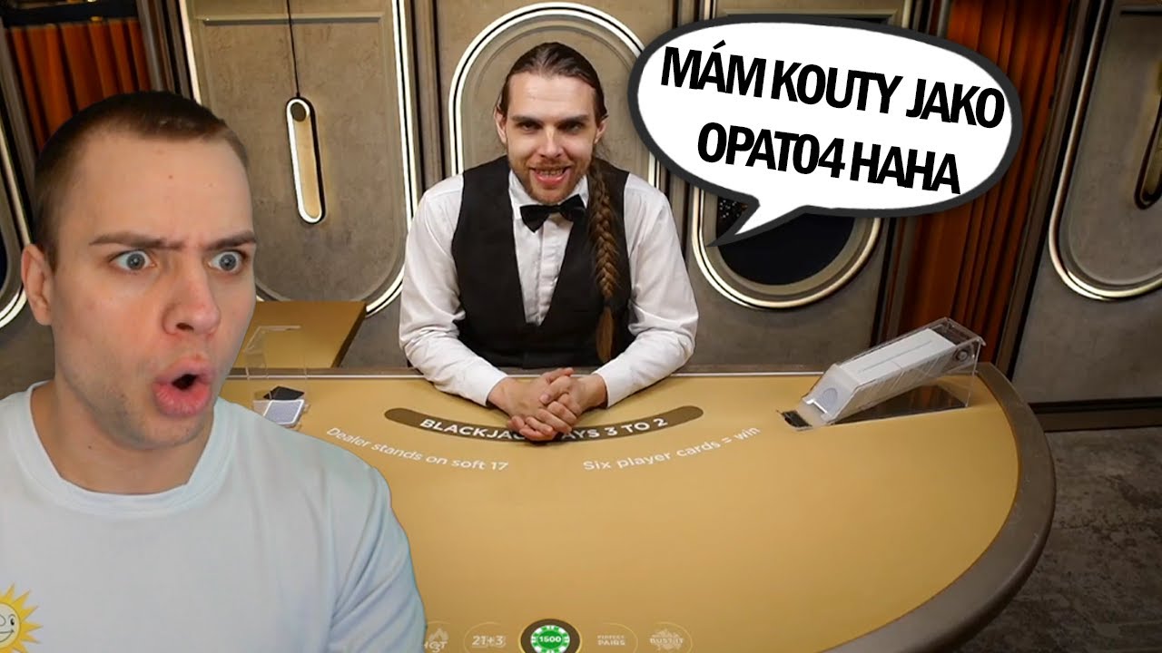 DEALER MĚ TOT&Aacute;LNĚ VYTOČIL! 😡(BONUS OPENING + BLACKJACK)